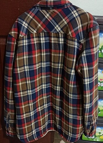 s Beden camel Renk Pull&bear içi kürklü gömlek/mont
