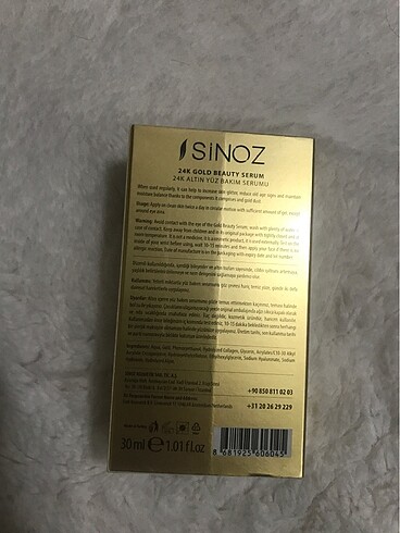 La Roche Posay Sinoz 24 k altın serum