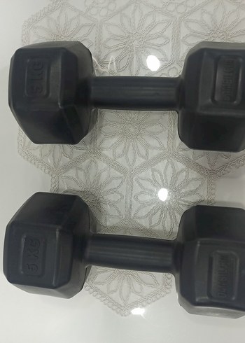 Siyah Altıgen Dambıl Çift Seti - Görsel 5