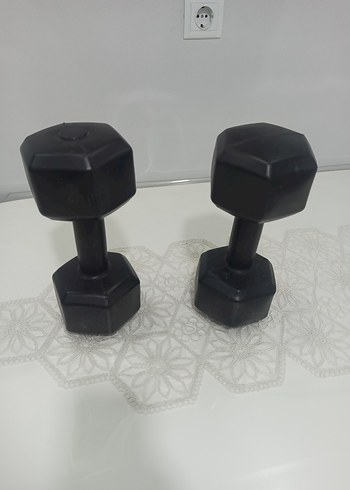 Siyah Altıgen Dambıl Çift Seti - Görsel 4