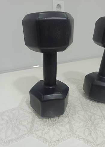 Siyah Altıgen Dambıl Çift Seti - Görsel 6