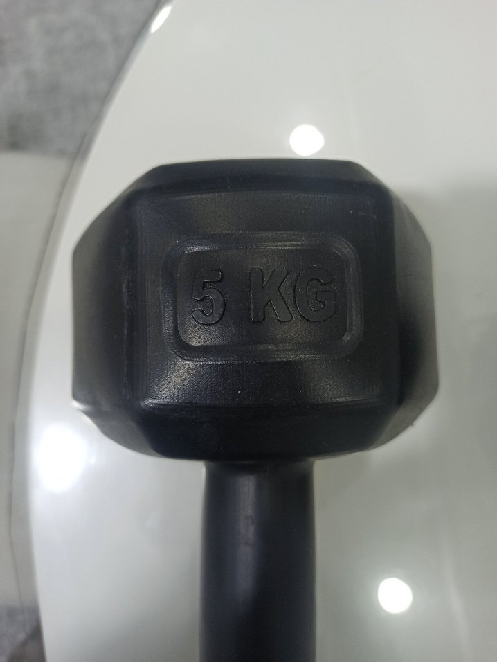 Siyah Altıgen Dambıl Çift Seti - Görsel 2