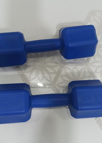 Mavi 2.5 KG Dambıl Çift Set - Görsel 4