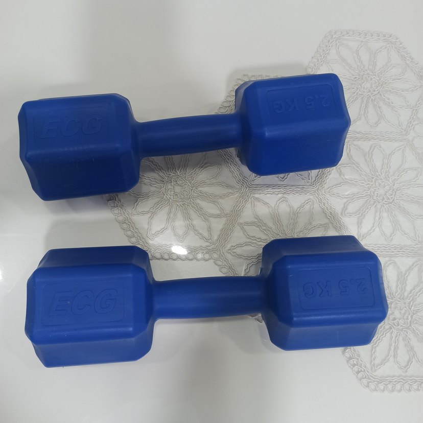 Mavi 2.5 KG Dambıl Çift Set - Görsel 4