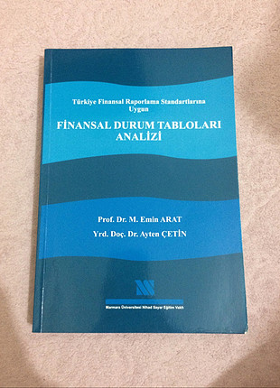  Finansal durum tabloları analizi