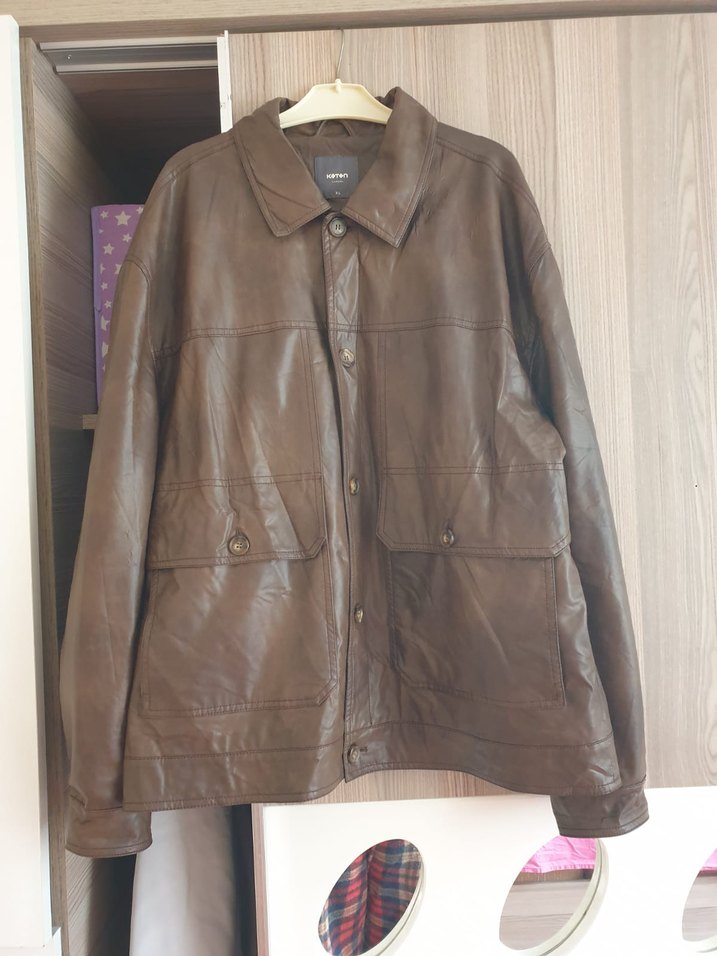 Erkek deri ceket - Görsel 3