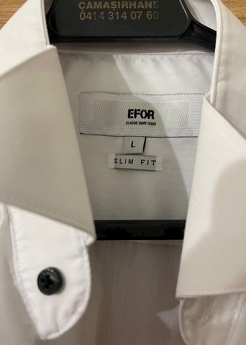 Düğmeli Beyaz Erkek Gömlek - Görsel 2