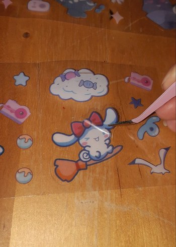 Sanrio sticker seti - Görsel 6
