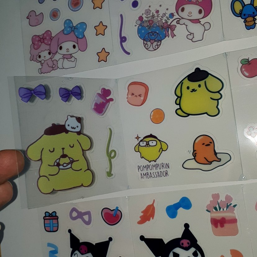 Sanrio sticker seti - Görsel 4