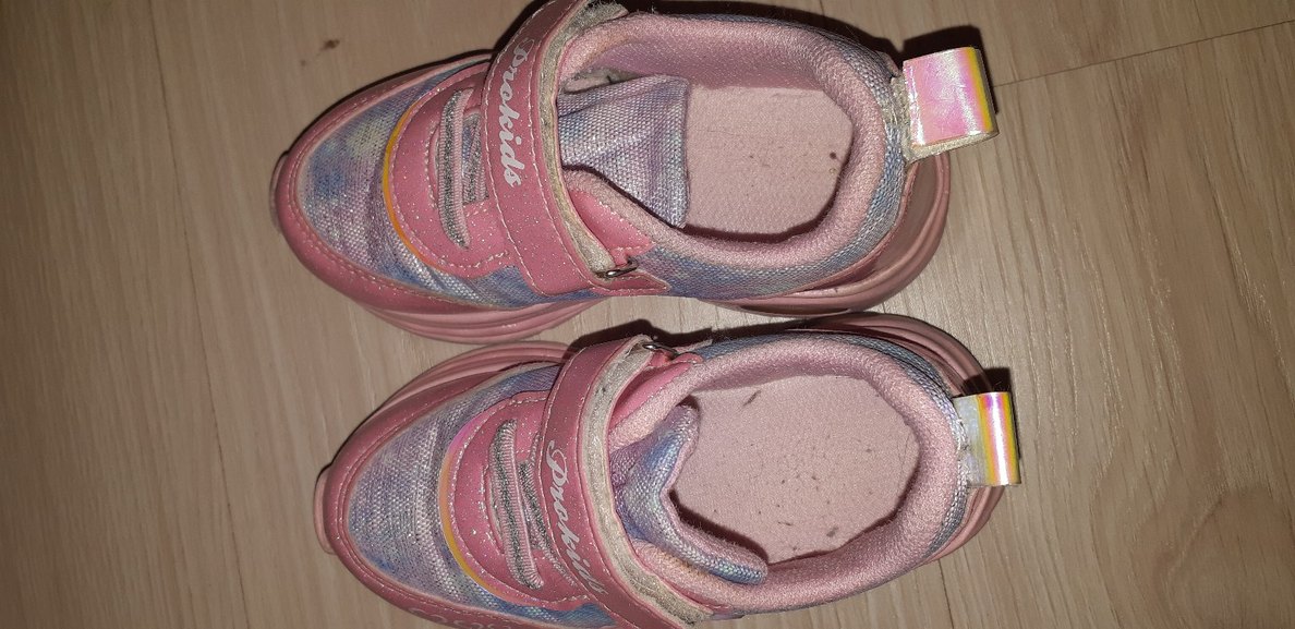 Kız Çocuk Pembe Bağcıklı Spor Ayakkabı - Görsel 4