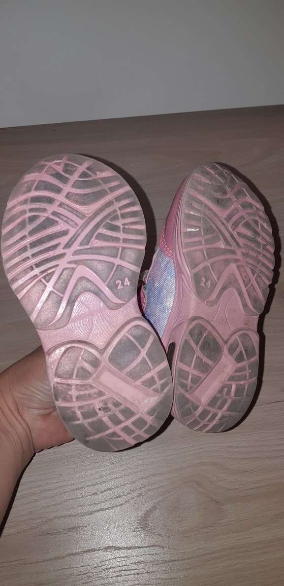 Kız Çocuk Pembe Bağcıklı Spor Ayakkabı - Görsel 5