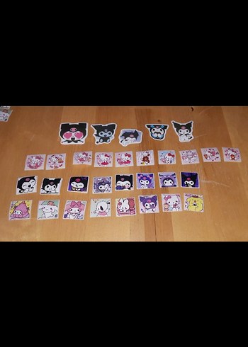 Sanrio sticker - Görsel 5