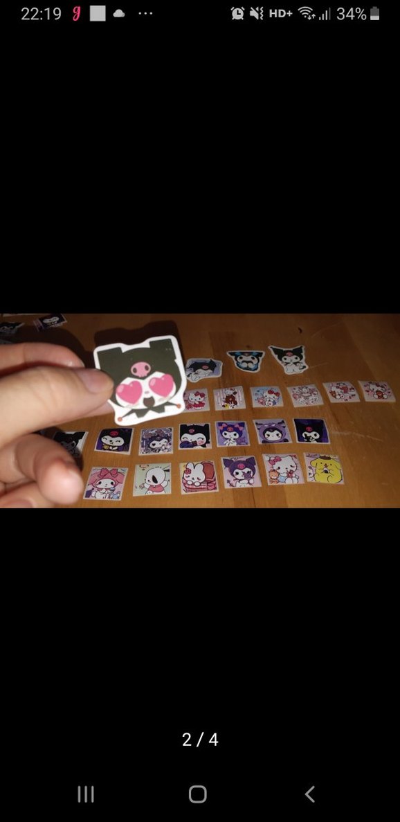 Sanrio sticker - Görsel 4