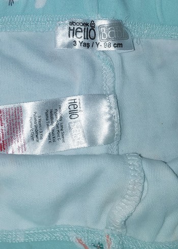 Hello baby tavşan desenli Pijama - Görsel 3