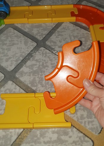 Eğitici Oyuncak Ray ve araba yolu - Görsel 6