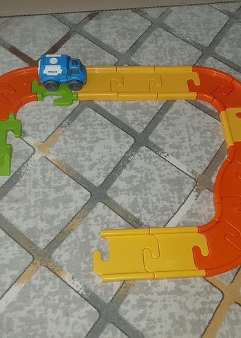 Eğitici Oyuncak Ray ve araba yolu - Görsel 7