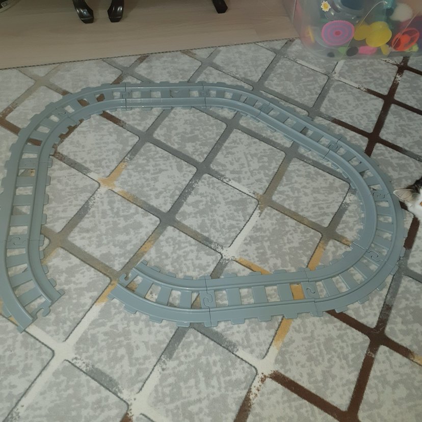 Eğitici Oyuncak Ray ve araba yolu - Görsel 4