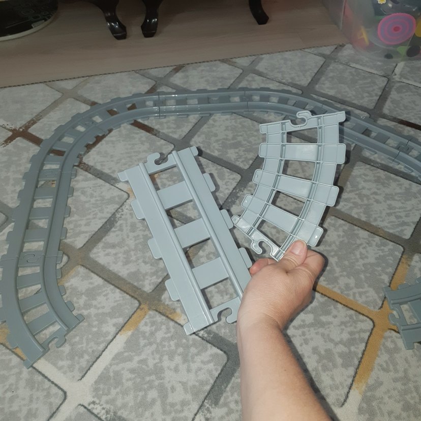 Eğitici Oyuncak Ray ve araba yolu - Görsel 3