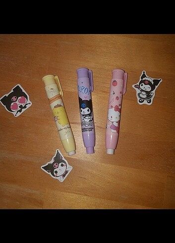  Beden Renk Hello Kitty basmalı silgi 