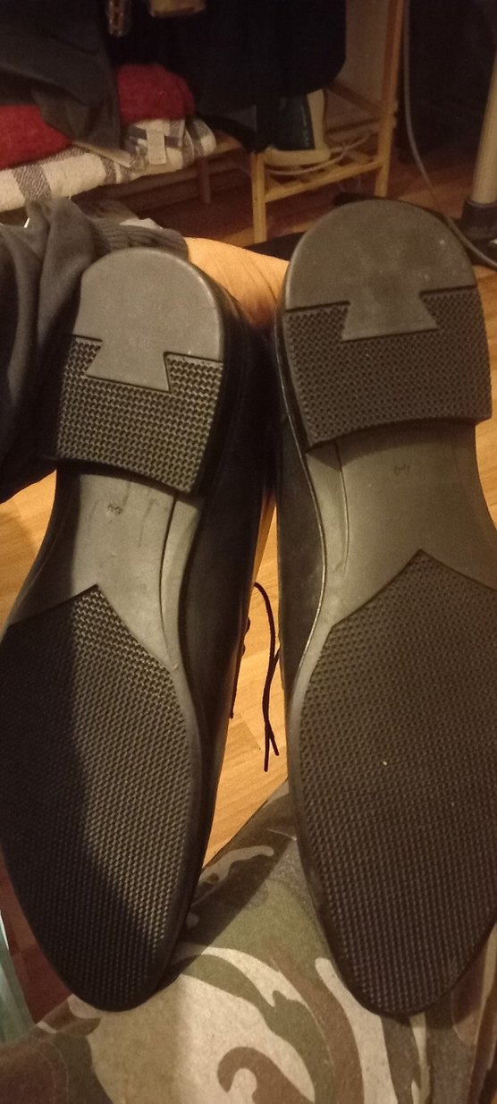 Cottonbar Siyah Erkek Deri Klasik Bağcıklı Ayakkabı - Görsel 5