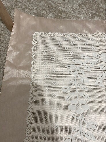 El Emeği Çeyizlik Dantel İşleme Seccade - Görsel 4