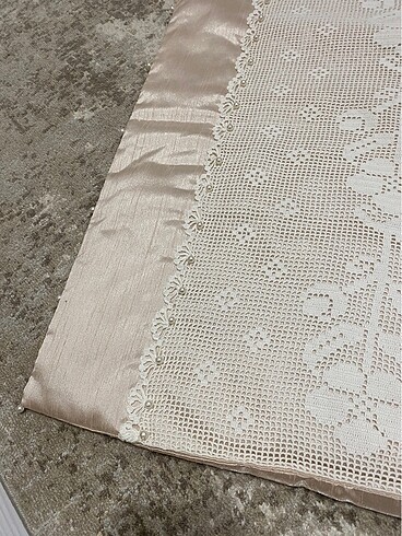 El Emeği Çeyizlik Dantel İşleme Seccade - Görsel 5