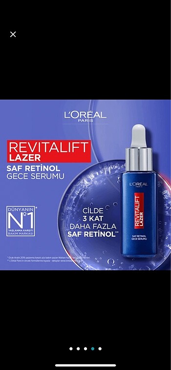 Loreal Paris Revitalift Lazer Retinol