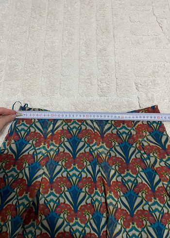 l Beden çeşitli Renk Desenli mini etek
