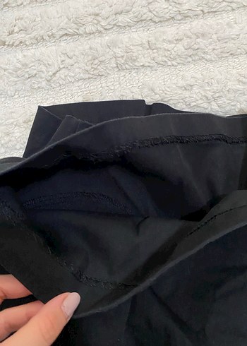 Zara Zara siyah kumaş şort