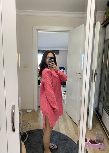 Pembe Kazak Elbise - Görsel 7