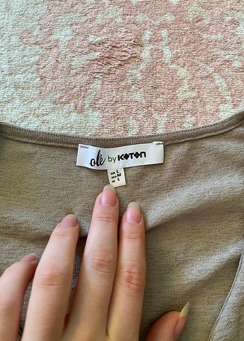 Koton Bej Bluz - Görsel 3