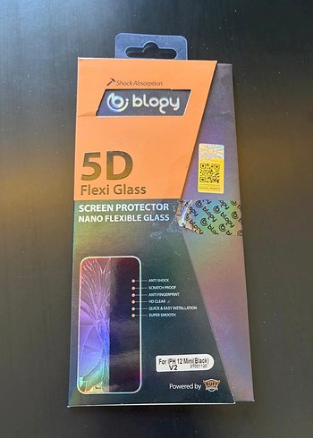 5D Flexi Glass Kırmızı iPhone 12 Mini Kılıf - Görsel 6