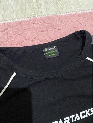 H&M Siyah kısa kollu tshirt