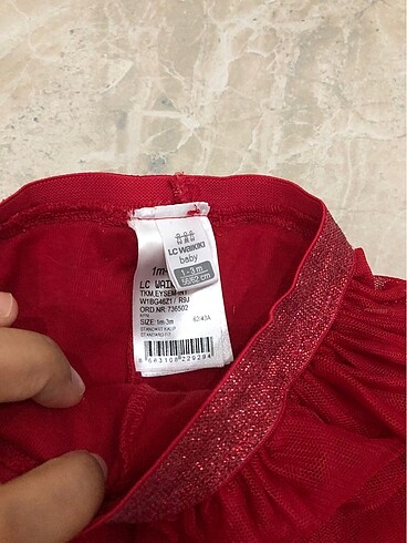 LC Waikiki 1 3 ay kız bebek patikli pantolon