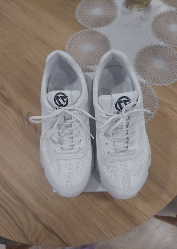 Beyaz erkek Spor Ayakkabı - Görsel 2