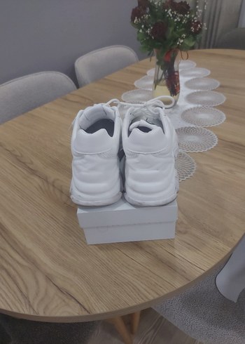 Beyaz erkek Spor Ayakkabı - Görsel 3