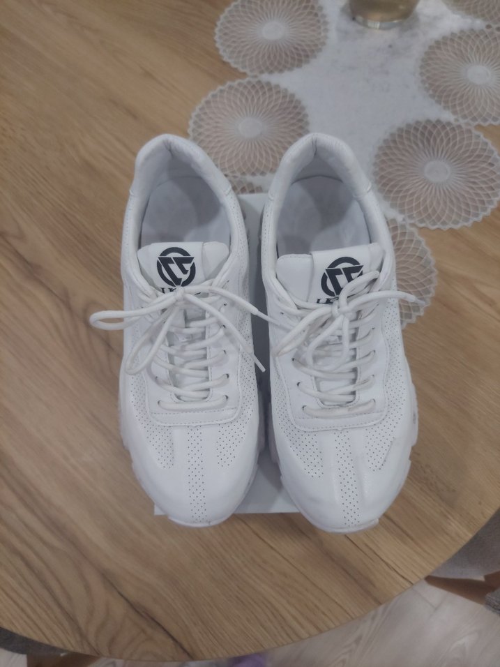 Beyaz erkek Spor Ayakkabı - Görsel 2
