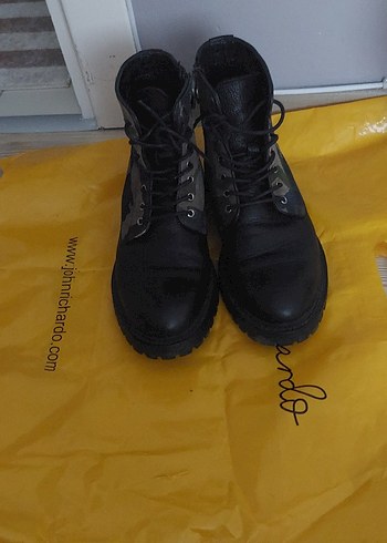 Siyah Erkek Kauçuk Botlar Tokalı - Görsel 8