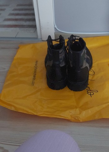 Siyah Erkek Kauçuk Botlar Tokalı - Görsel 4