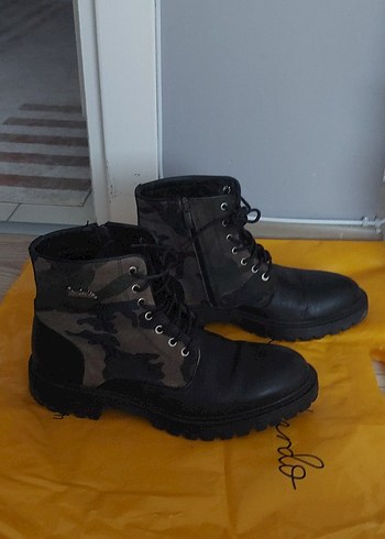 Siyah Erkek Kauçuk Botlar Tokalı - Görsel 2