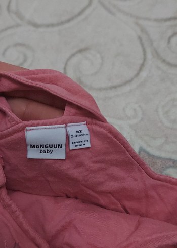 Kız Çocuk Pembe Örgü Desenli Tulum - Görsel 5