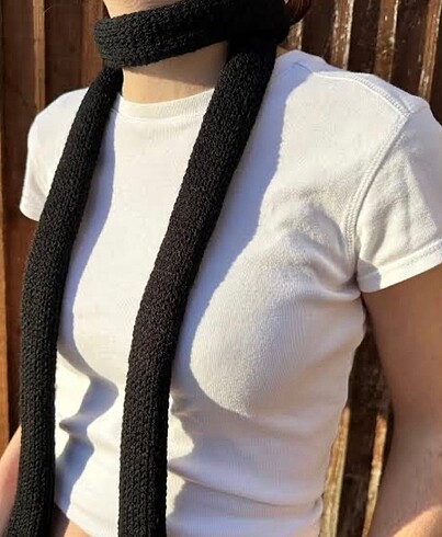 İnce atkı -skinny scarf