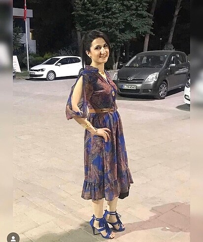 Şifon elbise