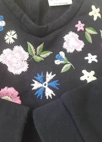 4 Yaş Beden Zara h&m defacto kiz Sweatshirt pantolon