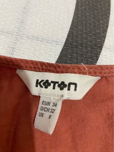 Koton koton keten elbise