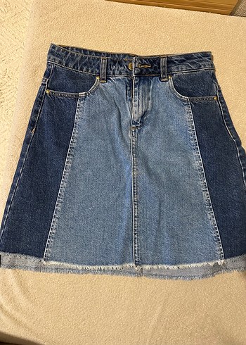 Defacto A Kesim Denim Mini Etek