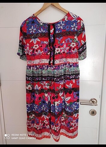 36 Beden Roman yazlık mini elbise