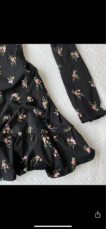 xs Beden siyah Renk h&m Lolita elbise