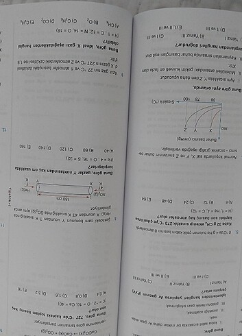 Beden 11. Sınıf kimya test fasikülü