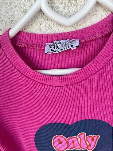 HelloBaby Hello Baby Pembe Triko | 18 ay